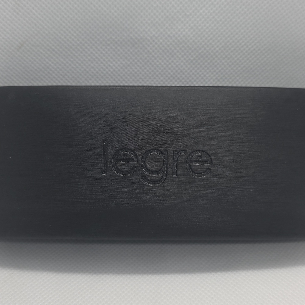 Legre Black Clamshell Eyeglass Case (Case Only)